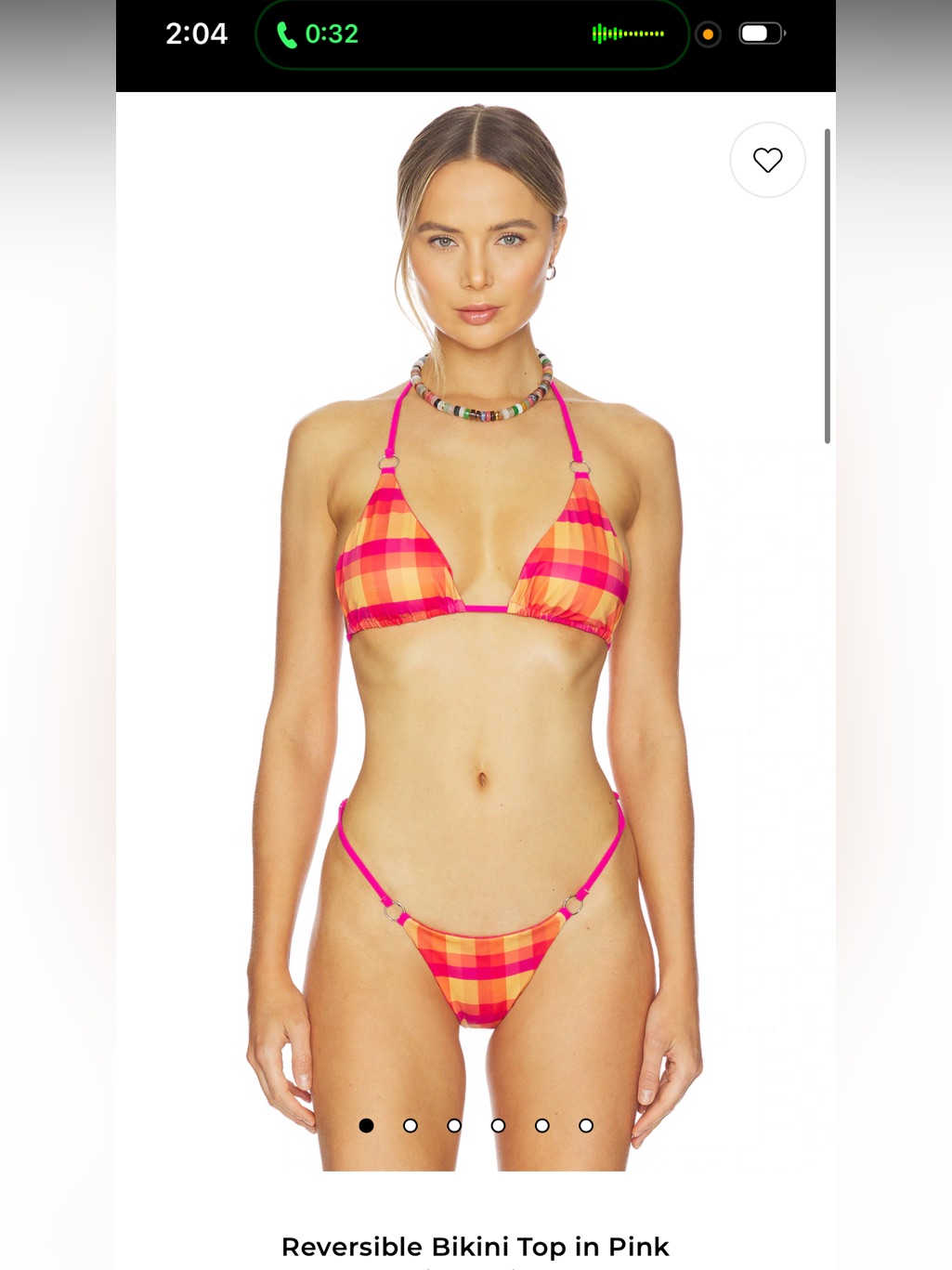 Tiger Mist Reversible Bikini